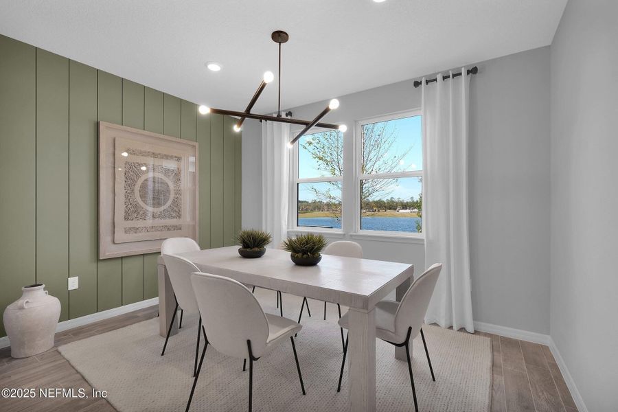Furnished interior view inside a new home in The Preserve at Bannon Lakes, St. Augustine (Image 7).