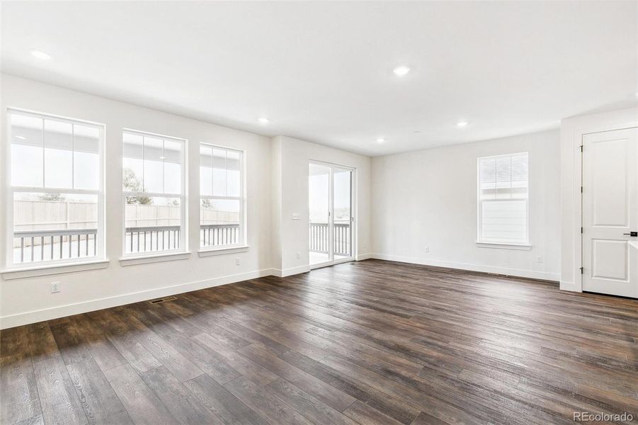 Spacious, unfurnished interior of a new home in Terrain Oak Valley, Castle Rock (Image 18).