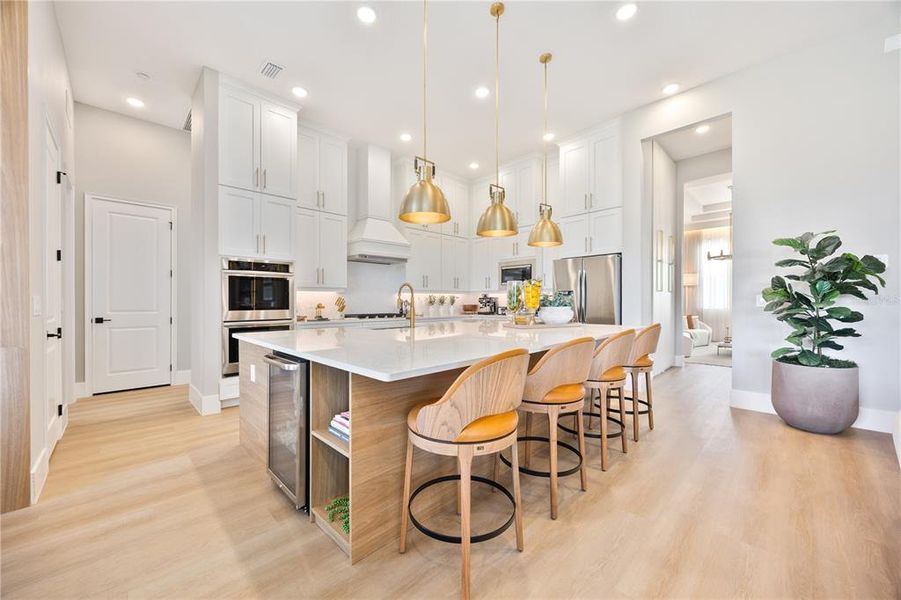 Furnished interior view inside a new home in Avalon Ridge, Winter Garden (Image 30).