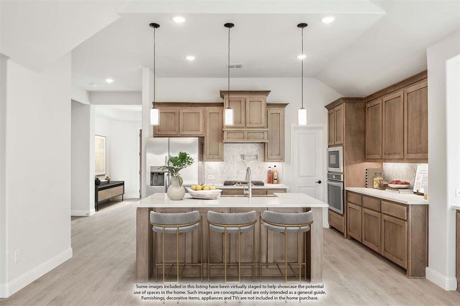 Furnished interior view inside a new home in West Crossing, Anna (Image 14). Furnished interior view inside a new home in West Crossing, Anna (Image 14).