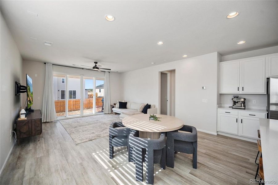 Furnished interior view inside a new home in Paint Brush Hills, Peyton (Image 12).