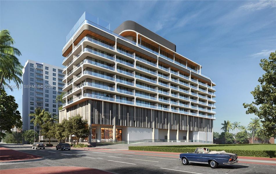 Condo located in Miami Beach, FL showcasing its design and architecture (Image 10).