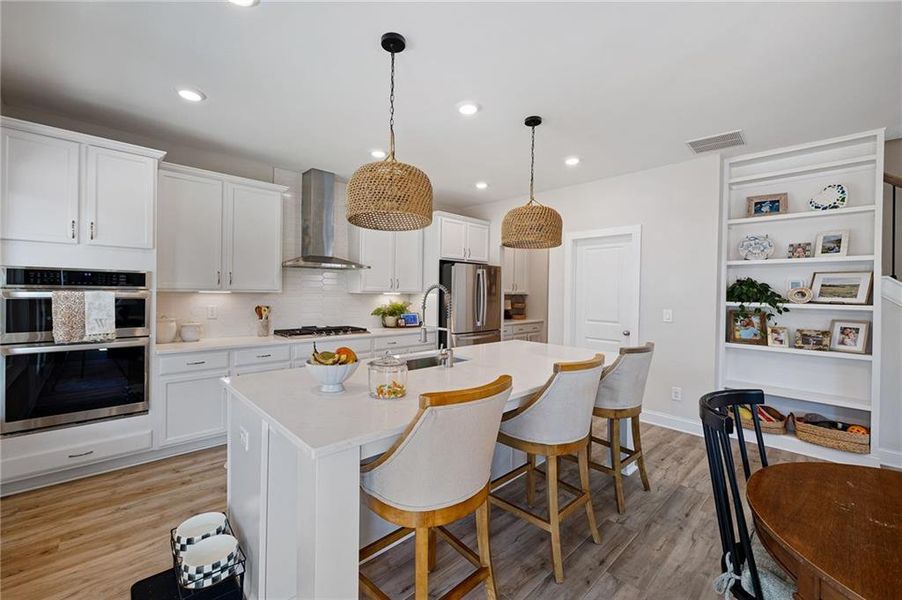 Furnished interior view inside a new home in NorthFarm at NatureWalk, Dallas (Image 15).