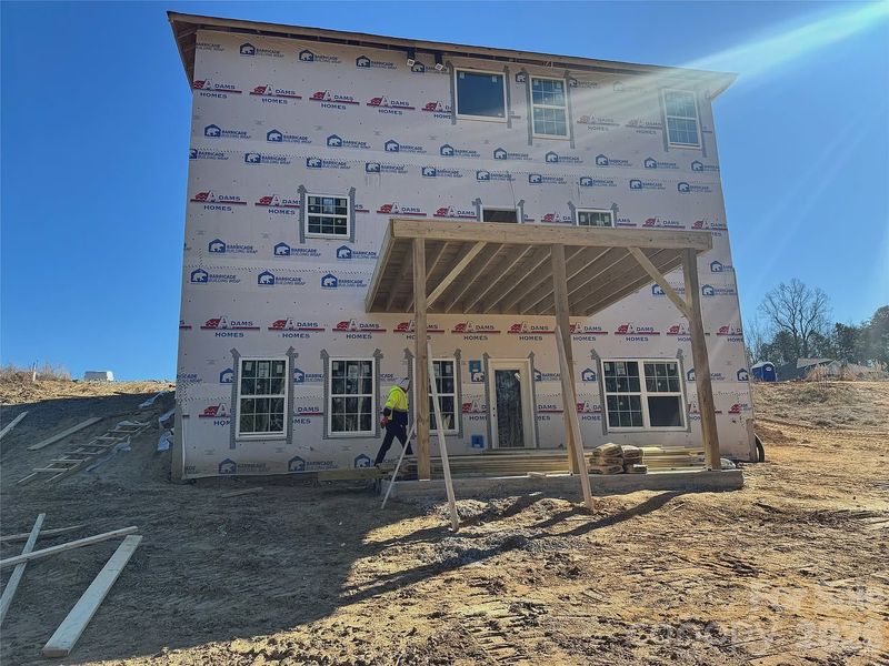 In-progress construction of a new home in Lauren Pines, York, SC (Image 19).