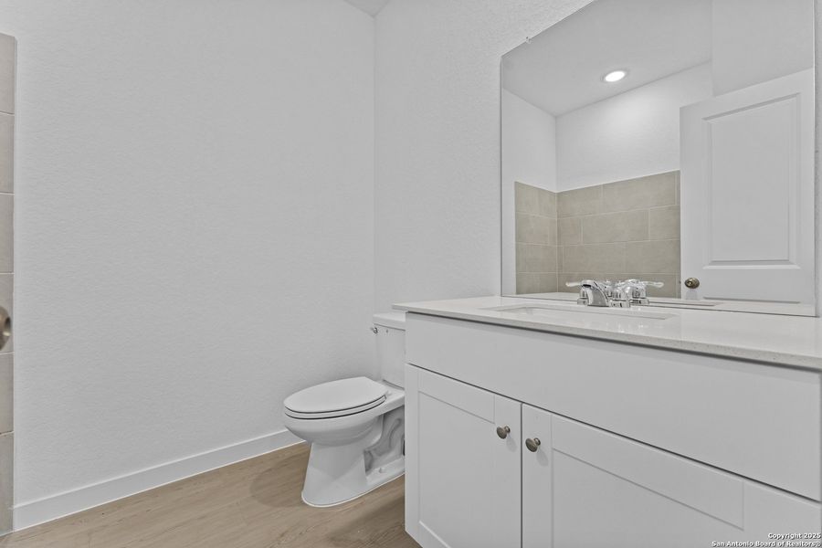 Furnished interior view inside a new home in Waterwheel: Coastline Collection, San Antonio (Image 7).