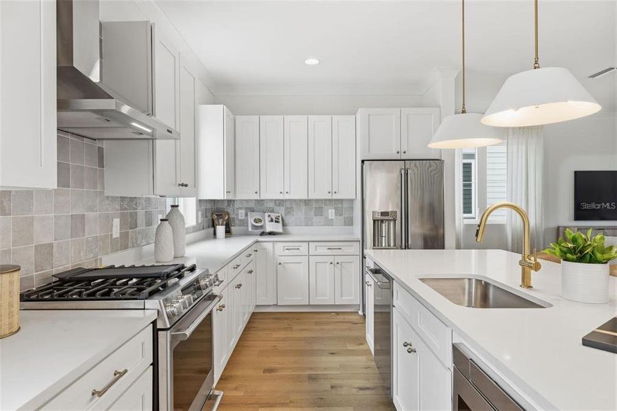 Furnished interior view inside a new home in , Tampa (Image 28).