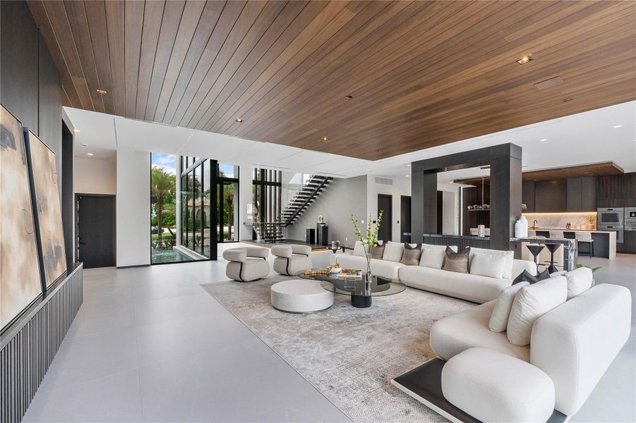 Furnished interior view inside a new home in , Boca Raton (Image 16).