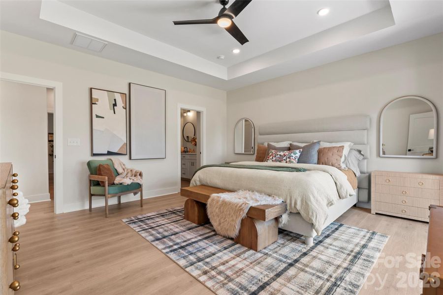 Furnished interior view inside a new home in , Huntersville (Image 12).