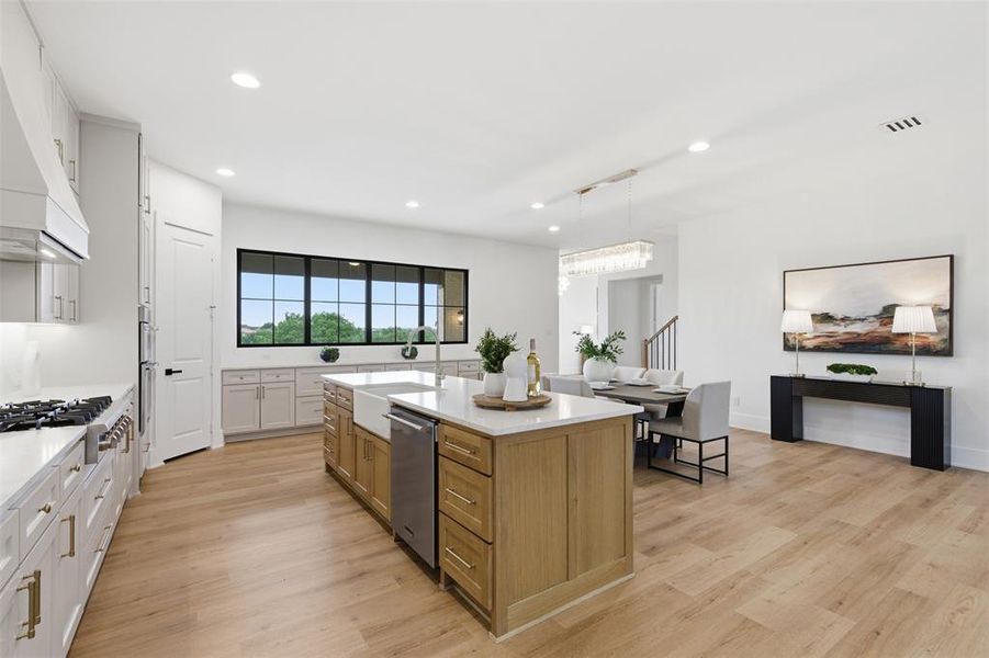 Furnished interior view inside a new home in , Fort Worth (Image 19).