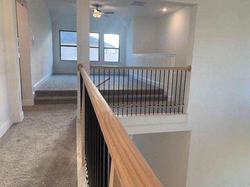 Spacious, unfurnished interior of a new home in Dunham Pointe 70', Cypress (Image 5).