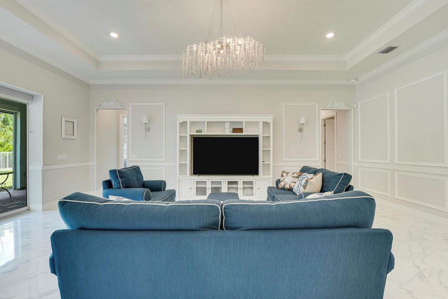 Furnished interior view inside a new home in , Lake Worth (Image 27).