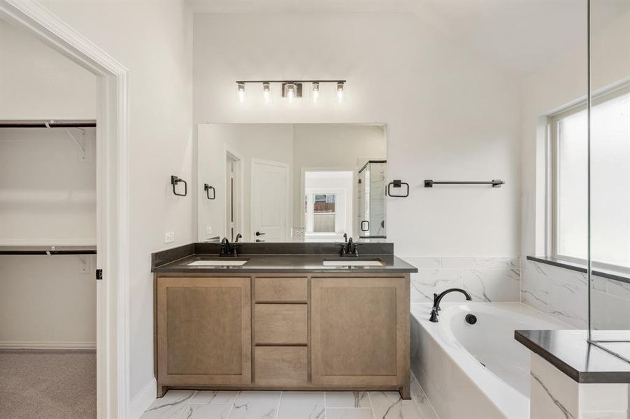 Furnished interior view inside a new home in Sunset Ridge, Alvarado (Image 8).