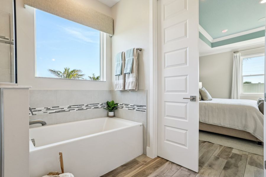Representative furnished interior of a home built from the Atlantis by Maronda Homes in The Vue, Satellite Beach (Image 24).