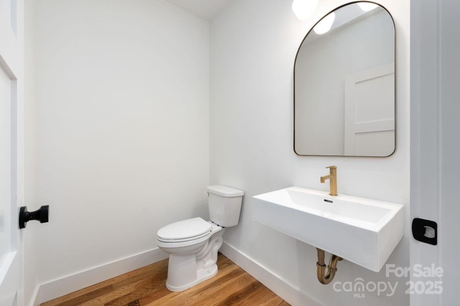 Powder Room On Main Level