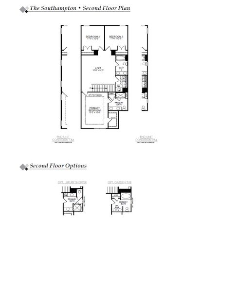 2D floor plan layout of this home in Blythe Mill Townhomes, Waxhaw, NC (Image 5).
