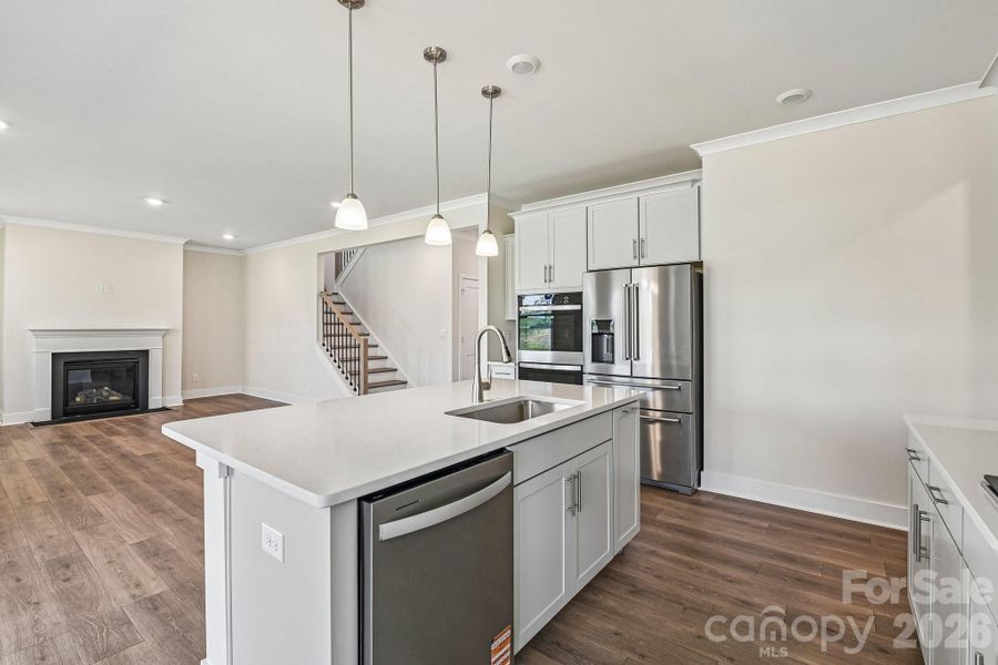 Furnished interior view inside a new home in Westport, York (Image 9).