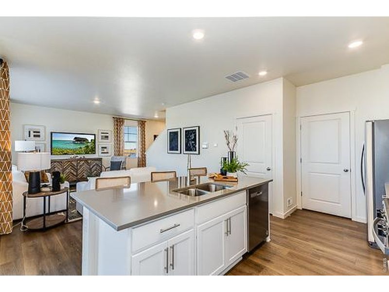 Furnished interior view inside a new home in Prairie Song, Windsor (Image 25).