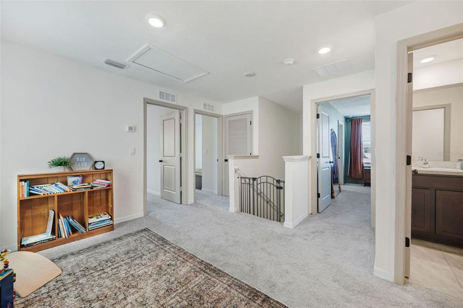 Furnished interior view inside a new home in Harvest Ridge, Zephyrhills (Image 5).