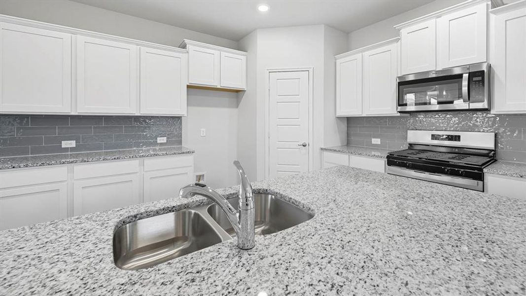 Furnished interior view inside a new home in Silverado, Aubrey (Image 5).