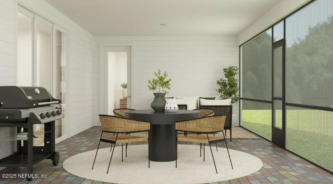 Furnished interior view inside a new home in Russell Retreat, Green Cove Springs (Image 14).