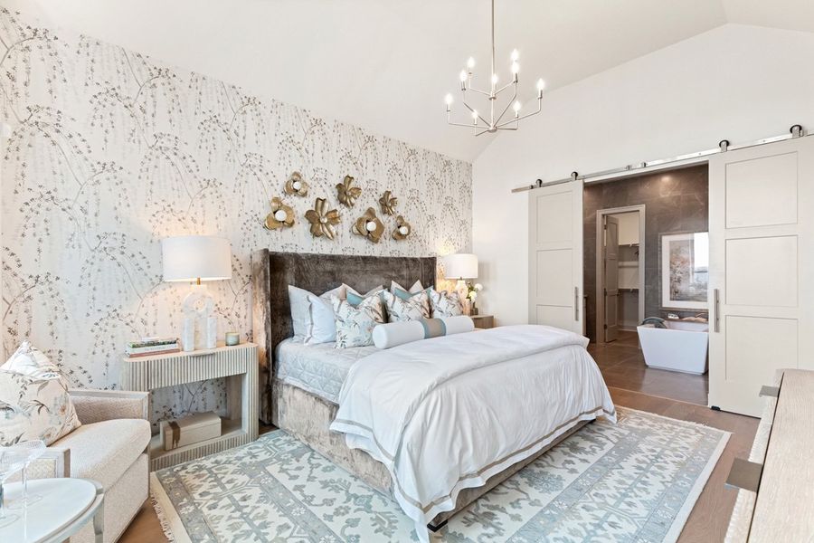 Representative Primary Bedroom - some options shown