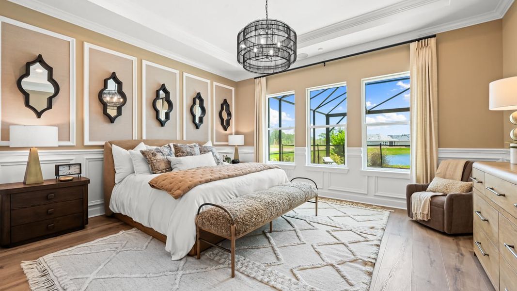 Representative furnished interior of a home built from the Pallazio II by Taylor Morrison in Astor Creek Golf and Country Club, Port St. Lucie (Image 16).