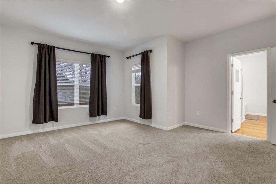 Spacious, unfurnished interior of a new home in Graystone Village, Grayson (Image 17). Spacious, unfurnished interior of a new home in Graystone Village, Grayson (Image 17).