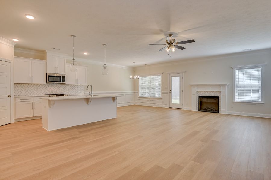 Spacious, unfurnished interior of a new home in The Sanctuary, Aiken (Image 28). Spacious, unfurnished interior of a new home in The Sanctuary, Aiken (Image 28).