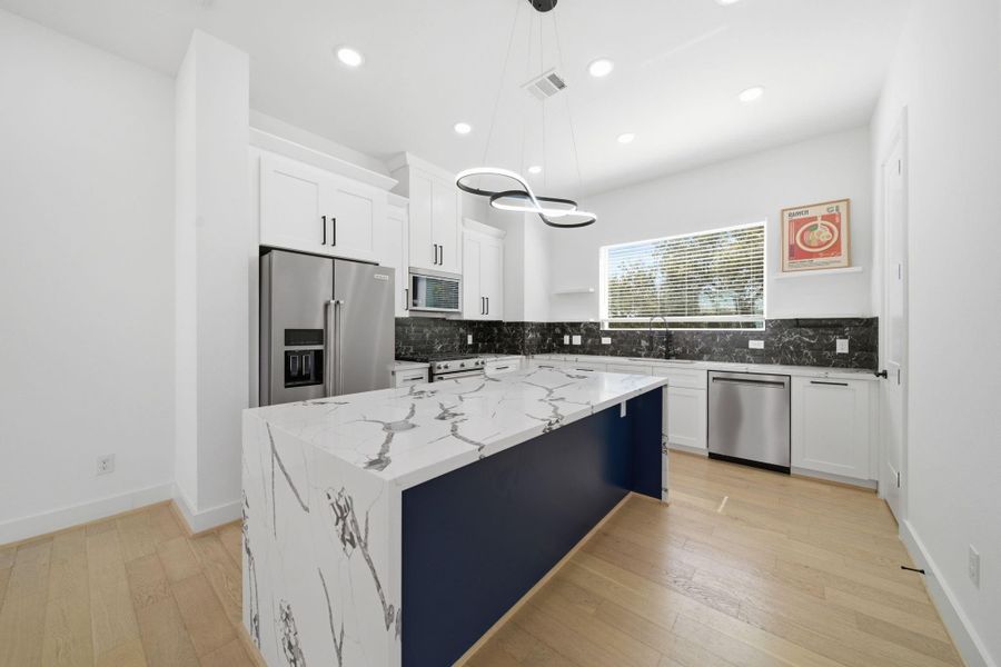 Furnished interior view inside a new home in , Houston (Image 9).