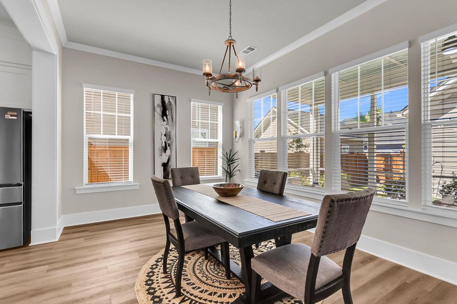 Furnished interior view inside a new home in Midtown at Nexton, Summerville (Image 18).