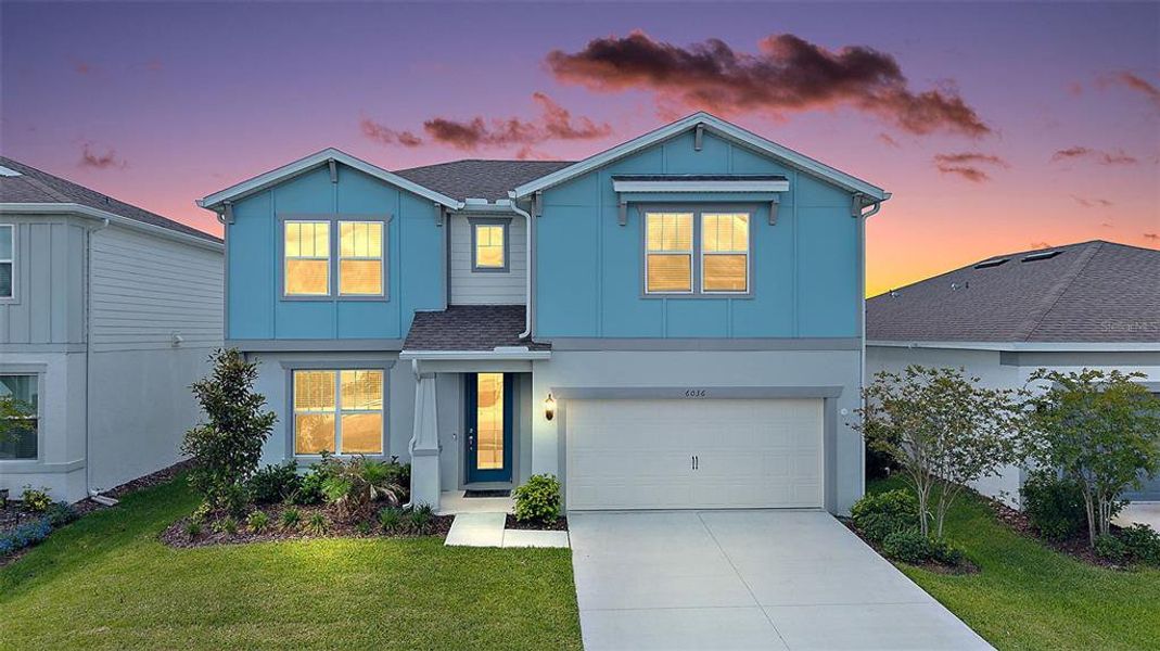 Front exterior of a new home in , St. Cloud, FL, highlighting curb appeal (Image 1). Front exterior of a new home in , St. Cloud, FL, highlighting curb appeal (Image 1).