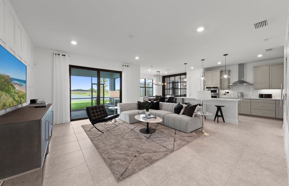 Open concept home design