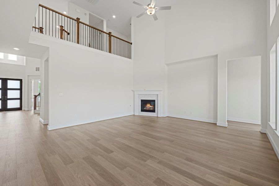 Spacious, unfurnished interior of a new home in Harvest Green, Richmond (Image 25). Spacious, unfurnished interior of a new home in Harvest Green, Richmond (Image 25).