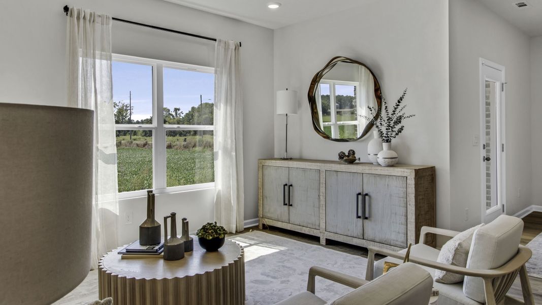 Furnished interior view inside a new home in Bailey Park, Fayetteville (Image 26).