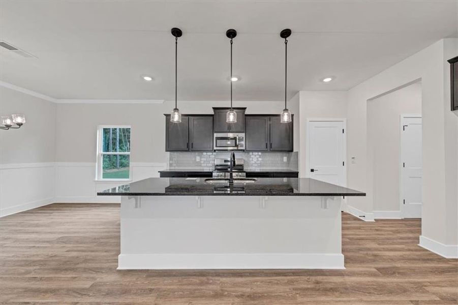Furnished interior view inside a new home in Canterbury Villas, Carrollton (Image 9).