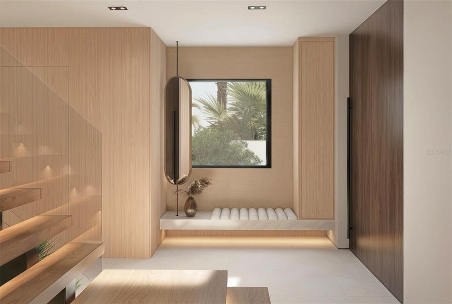 Furnished interior view inside a new home in , Sarasota (Image 10).