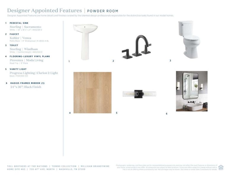 Sample of building materials used in homes in The Nations, Nashville (Image 10). Sample of building materials used in homes in The Nations, Nashville (Image 10).