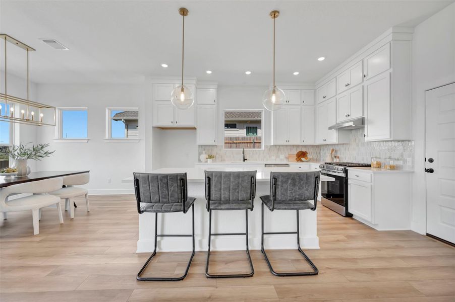 Kitchen - Dining Area (Staged)