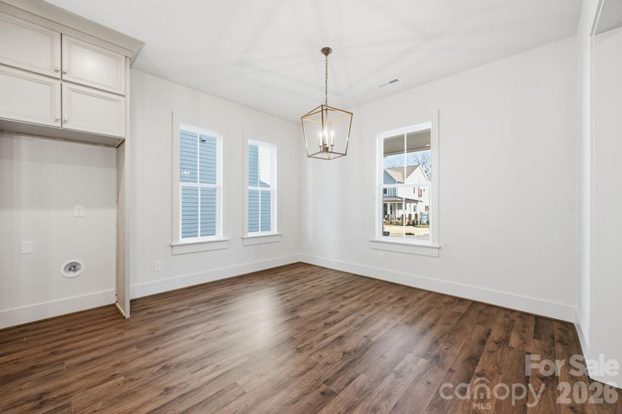 Spacious, unfurnished interior of a new home in The River District, Charlotte (Image 13).
