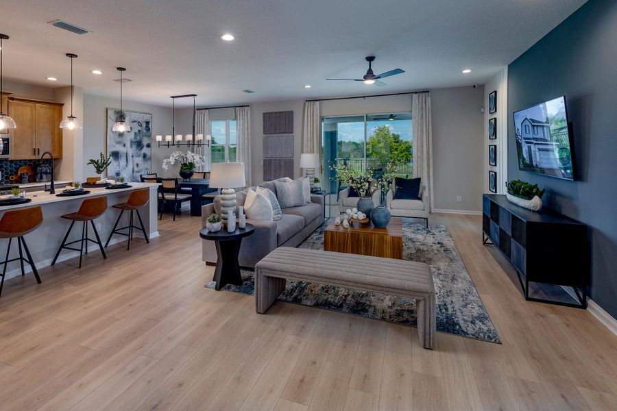 Gilchrist family room