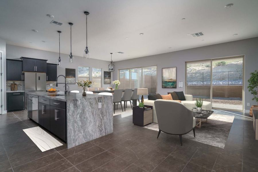Representative furnished interior of a home built from the Cypress by William Ryan Homes in Silver Cross, San Tan Valley (Image 8). Representative furnished interior of a home built from the Cypress by William Ryan Homes in Silver Cross, San Tan Valley (Image 8).