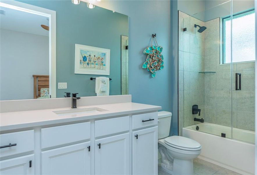 Furnished interior view inside a new home in , San Antonio (Image 39).