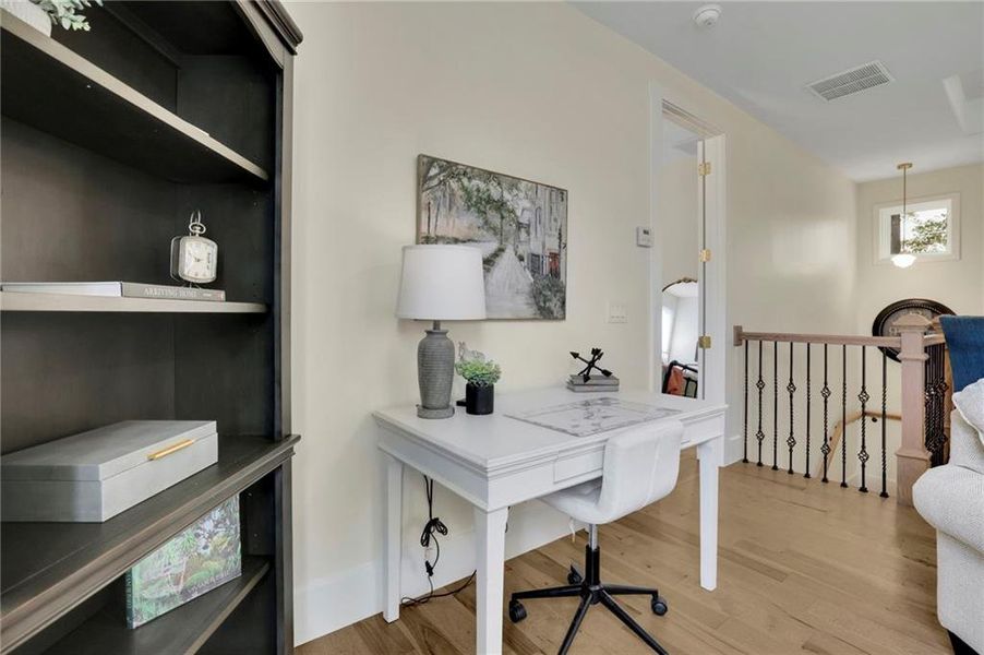Furnished interior view inside a new home in , Austell (Image 37).