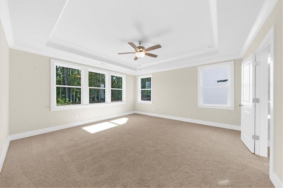 Spacious, unfurnished interior of a new home in , Flowery Branch (Image 49).