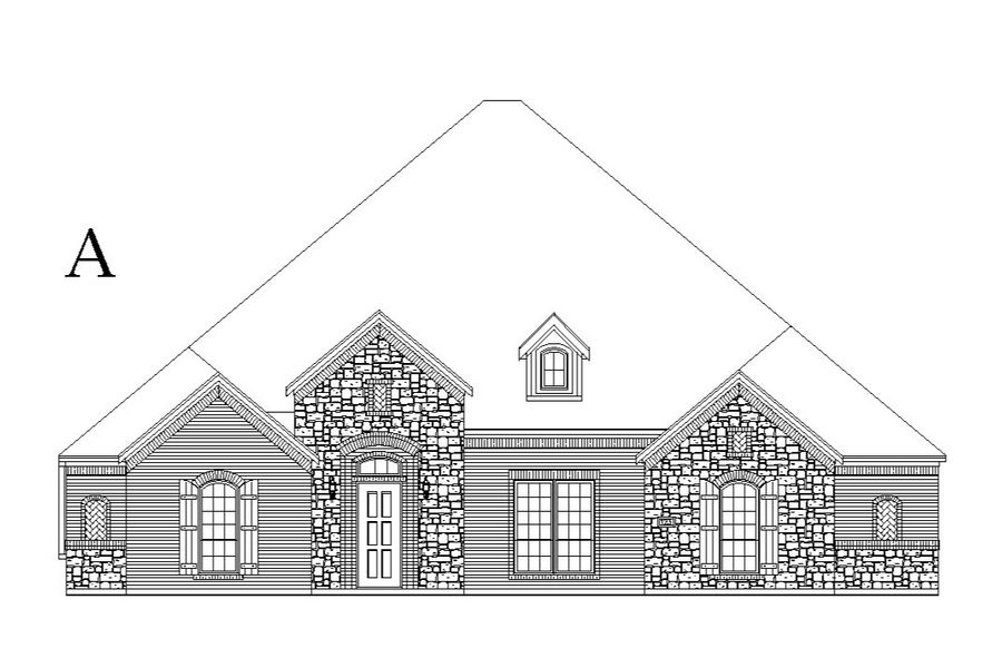 Representative rendering of the exterior for the Carlow by Windsor Homes (Image 4).