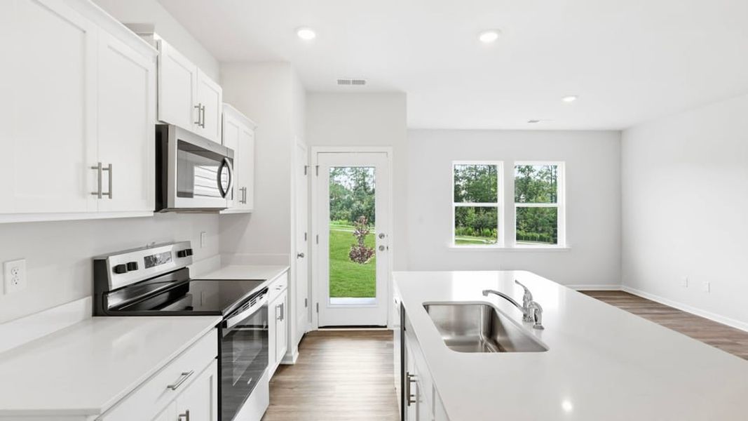 Furnished interior view inside a new home in Covington Village, Greer (Image 8).