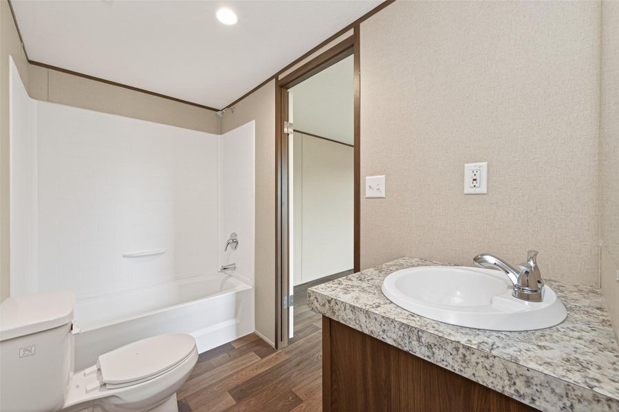 Furnished interior view inside a new home in , Cleveland (Image 5).