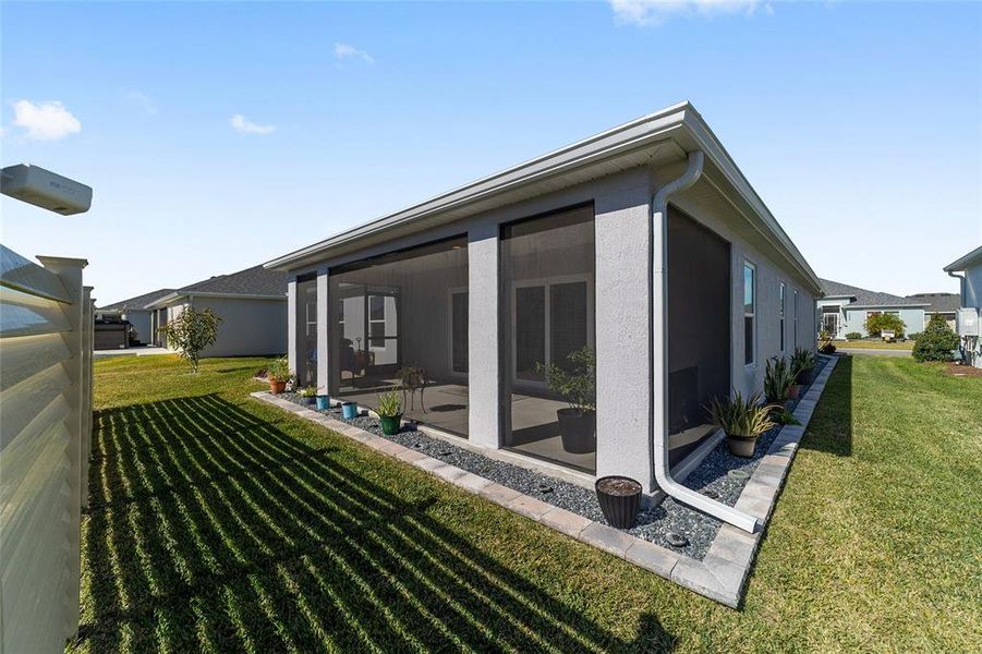 Exterior details and patio area of a home in , The Villages (Image 24).