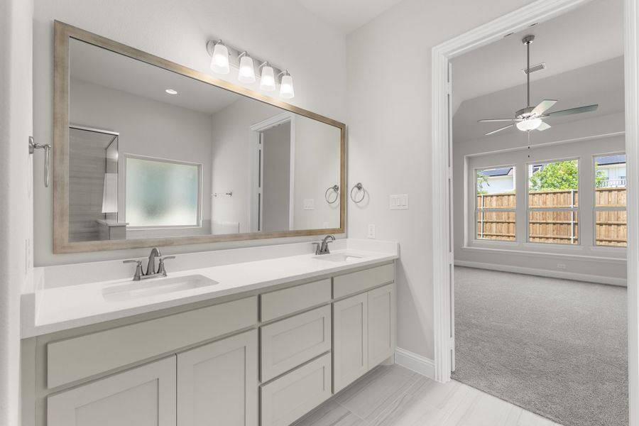 Furnished interior view inside a new home in Lake Shore Village, Rowlett (Image 12).
