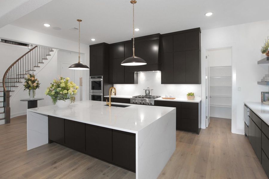 Furnished interior view inside a new home in , Georgetown (Image 7).